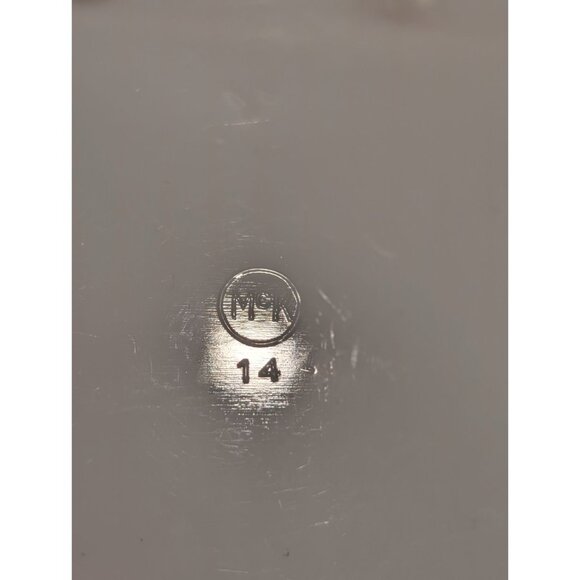 Vintage McKee Milk Glass Sailboat Design Rectangular Container Lid Ships red - Picture 5 of 16